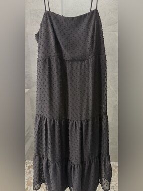 Women’s Mason & Bella Black Maxi Dress - Size: Medium. In great condition!